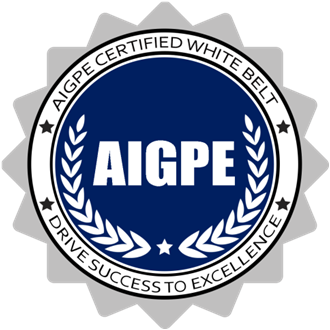 AIGPE Certified Six Sigma White Belt Badge